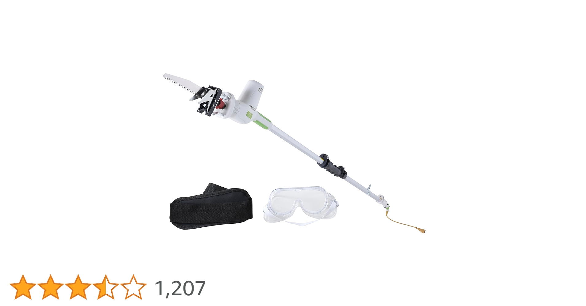 山善　100 V ガーデンポールソー　PS-3000 楽天市場】高枝ガーデンポールソー AC電源 最大長さ3m 着脱式伸縮延長